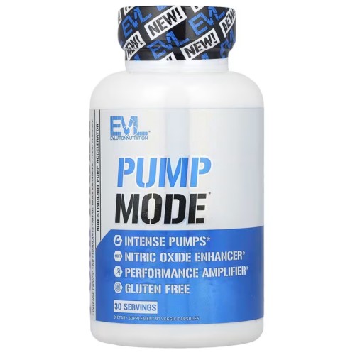 EVLution Nutrition, Pump Mode®, 90 вегетарианских капсул